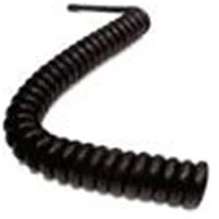 Maxpower ICHC406FFB 6ft Handset Cord - Flat Black MA557975